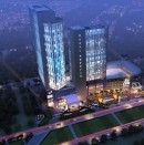 Regal Emporio Aerial View Evening